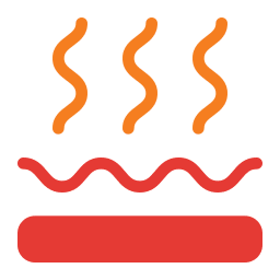 Heat waves visual
